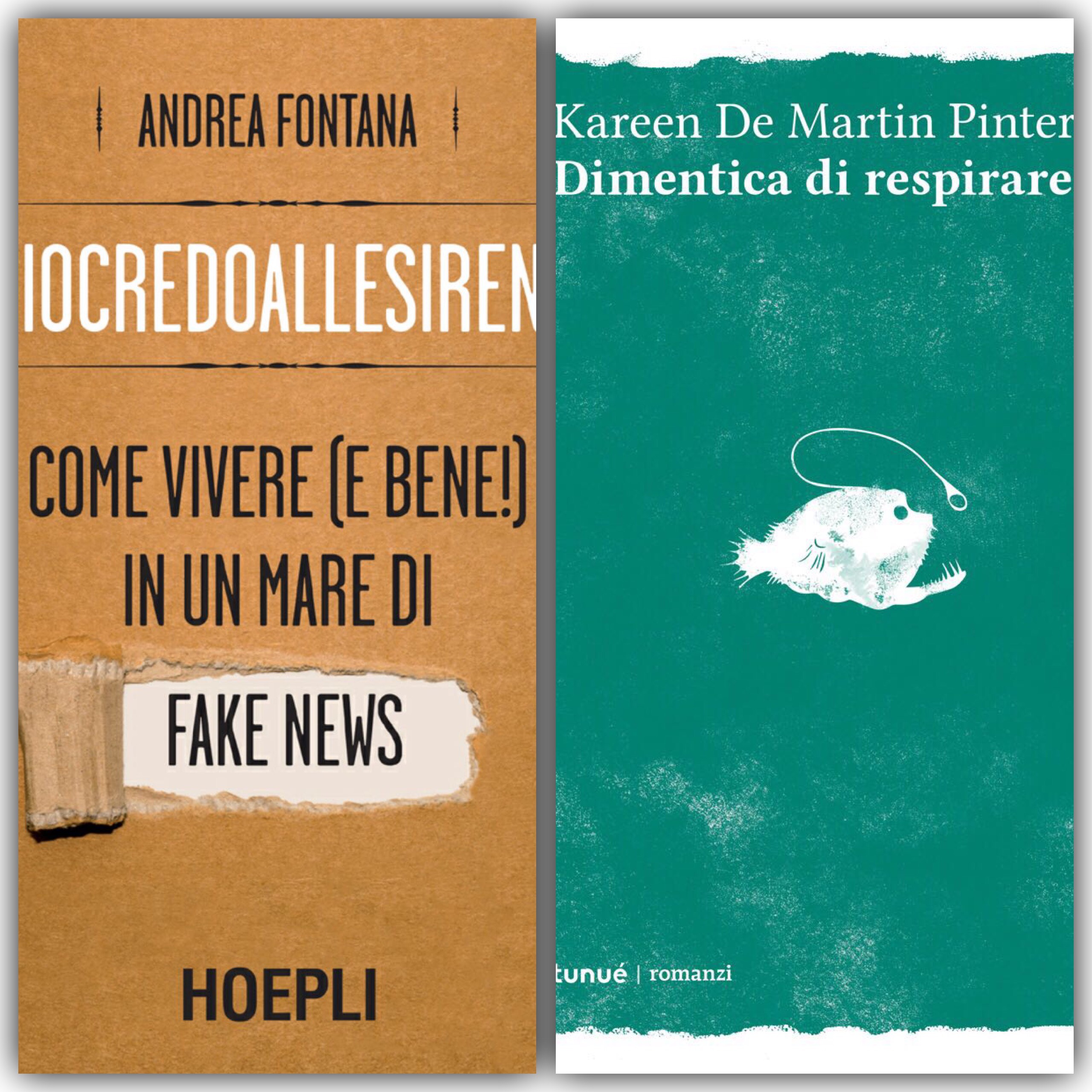 Libri a Colacione 16 giugno 2018